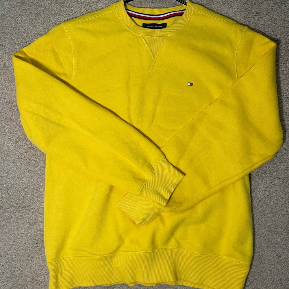 Tommy Hilfiger Yellow Sweatshirt